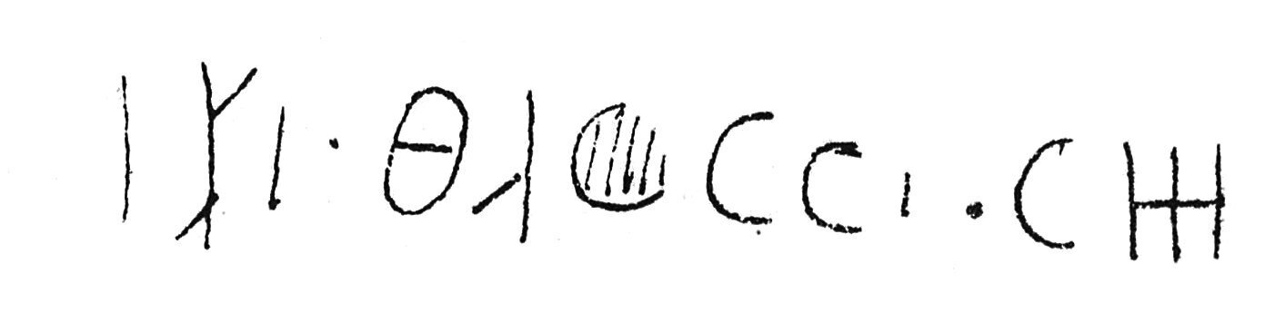 inscription of siglum C 414