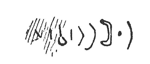 inscription of siglum C 4140