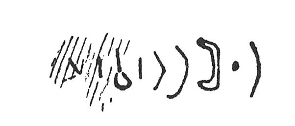 inscription of siglum C 4140