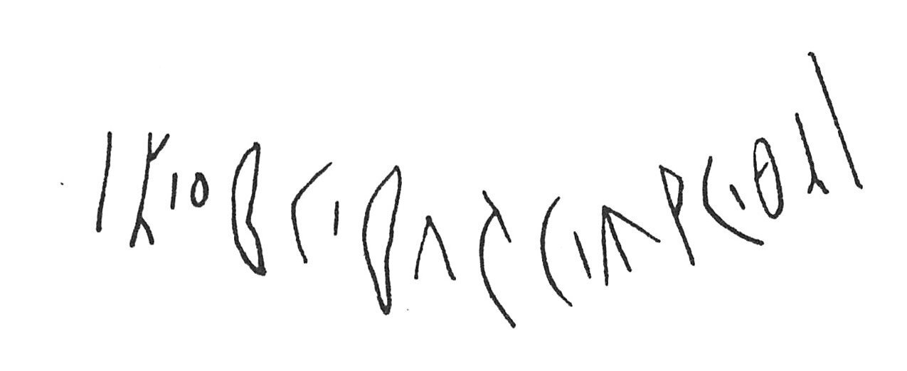 inscription of siglum C 4147