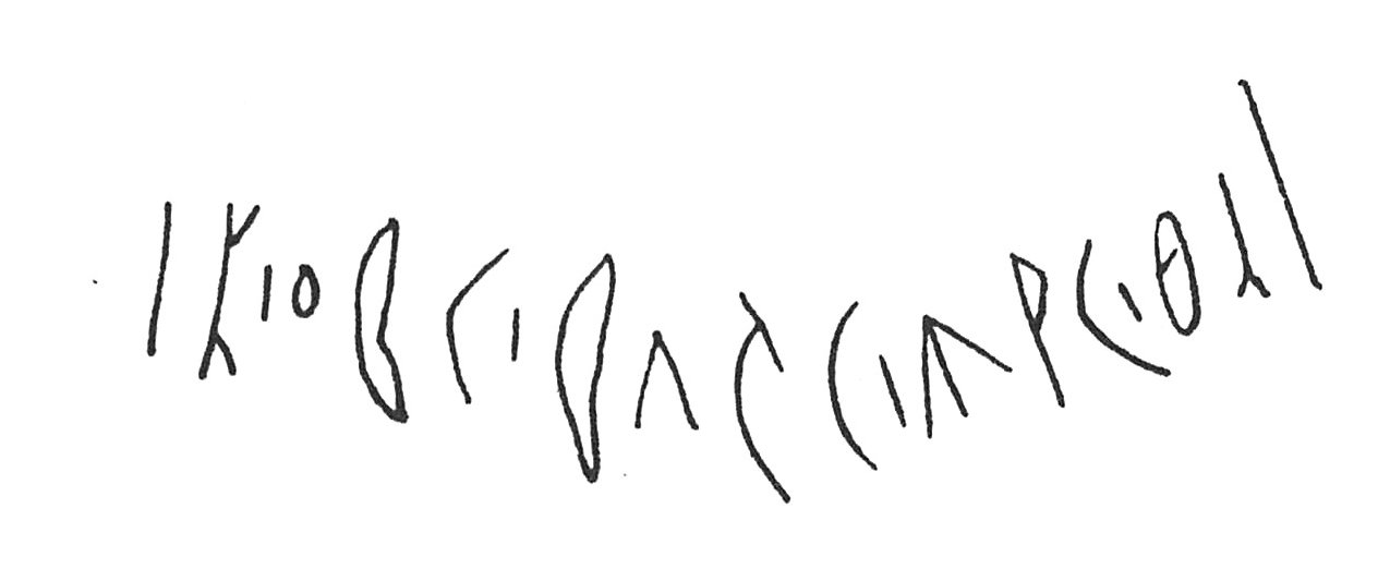 inscription of siglum C 4147