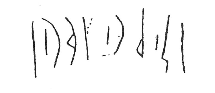 inscription of siglum C 4152