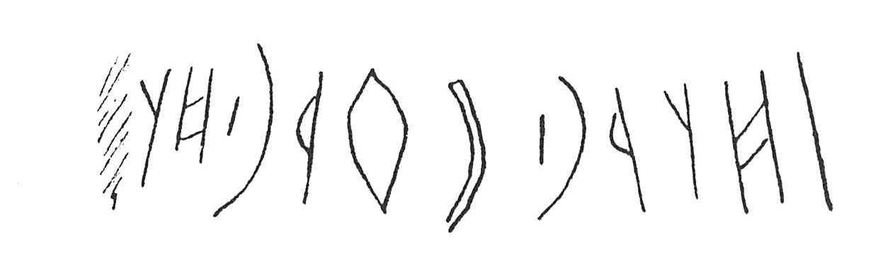 inscription of siglum C 4154