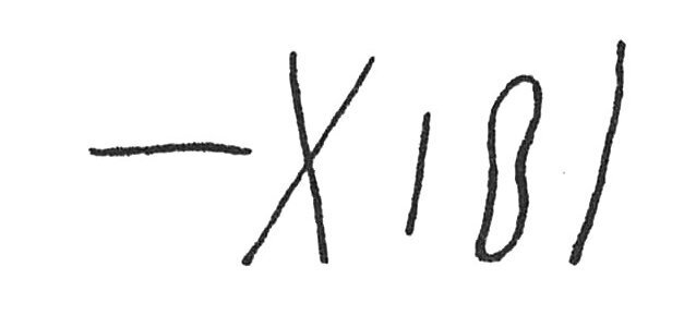 inscription of siglum C 4161