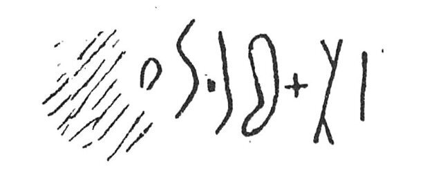 inscription of siglum C 4177
