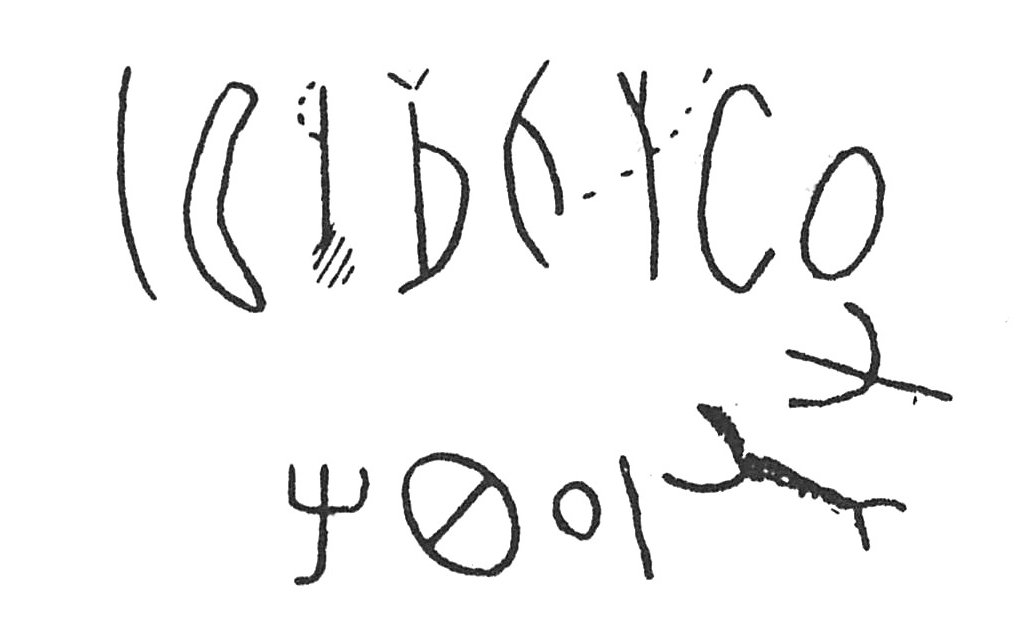 inscription of siglum C 4181