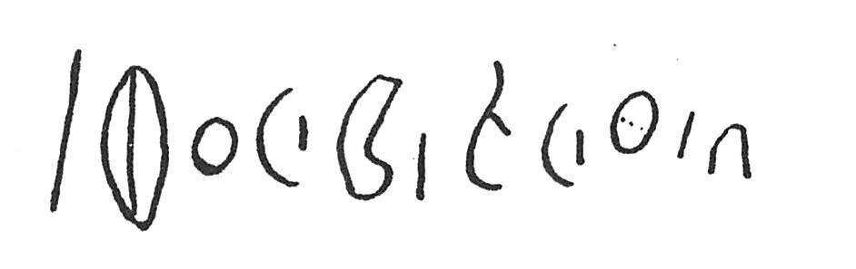 inscription of siglum C 4188