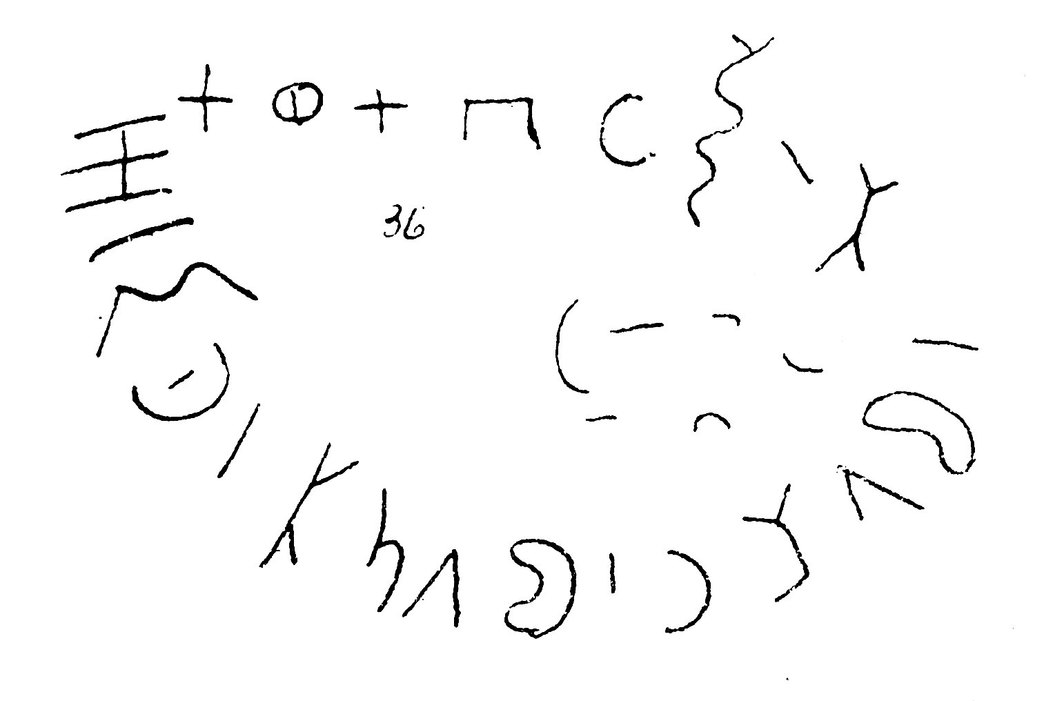 inscription of siglum C 420