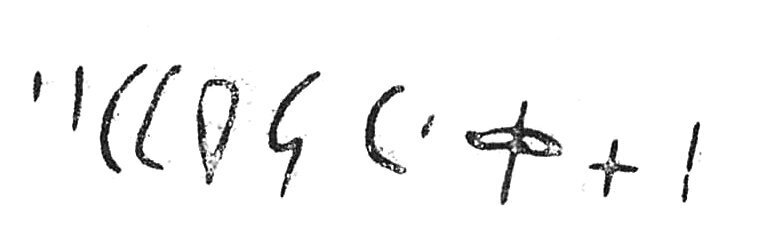 inscription of siglum C 4208
