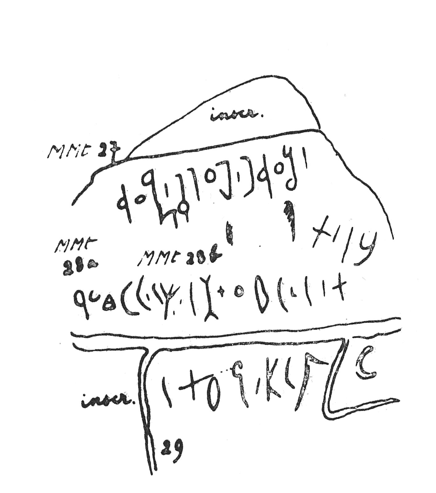 inscription of siglum C 4224