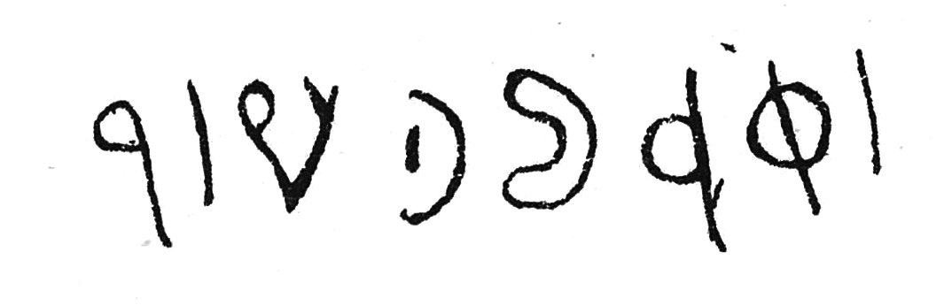 inscription of siglum C 425