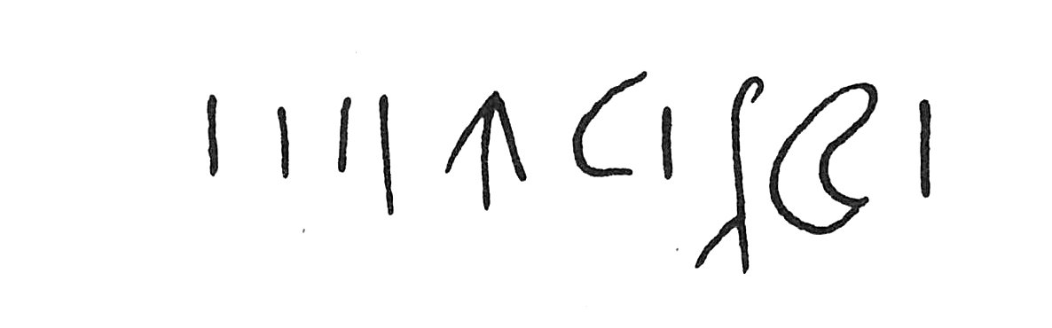 inscription of siglum C 4287