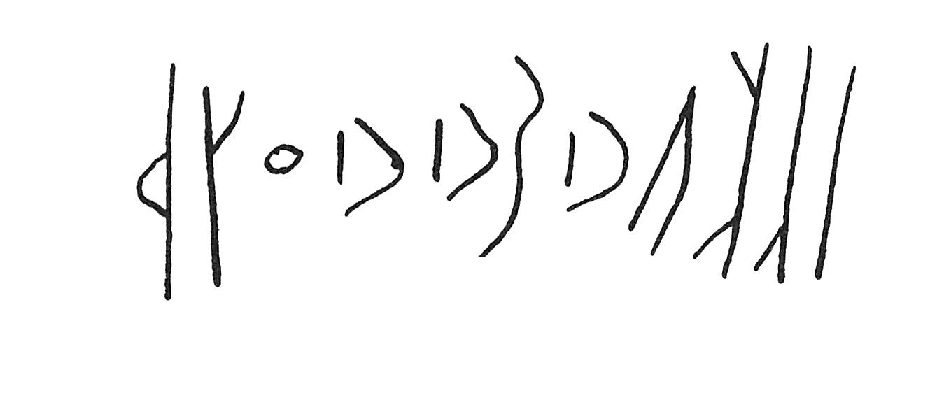 inscription of siglum C 4295