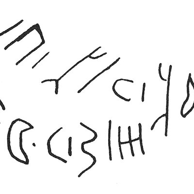 inscription of siglum C 4300