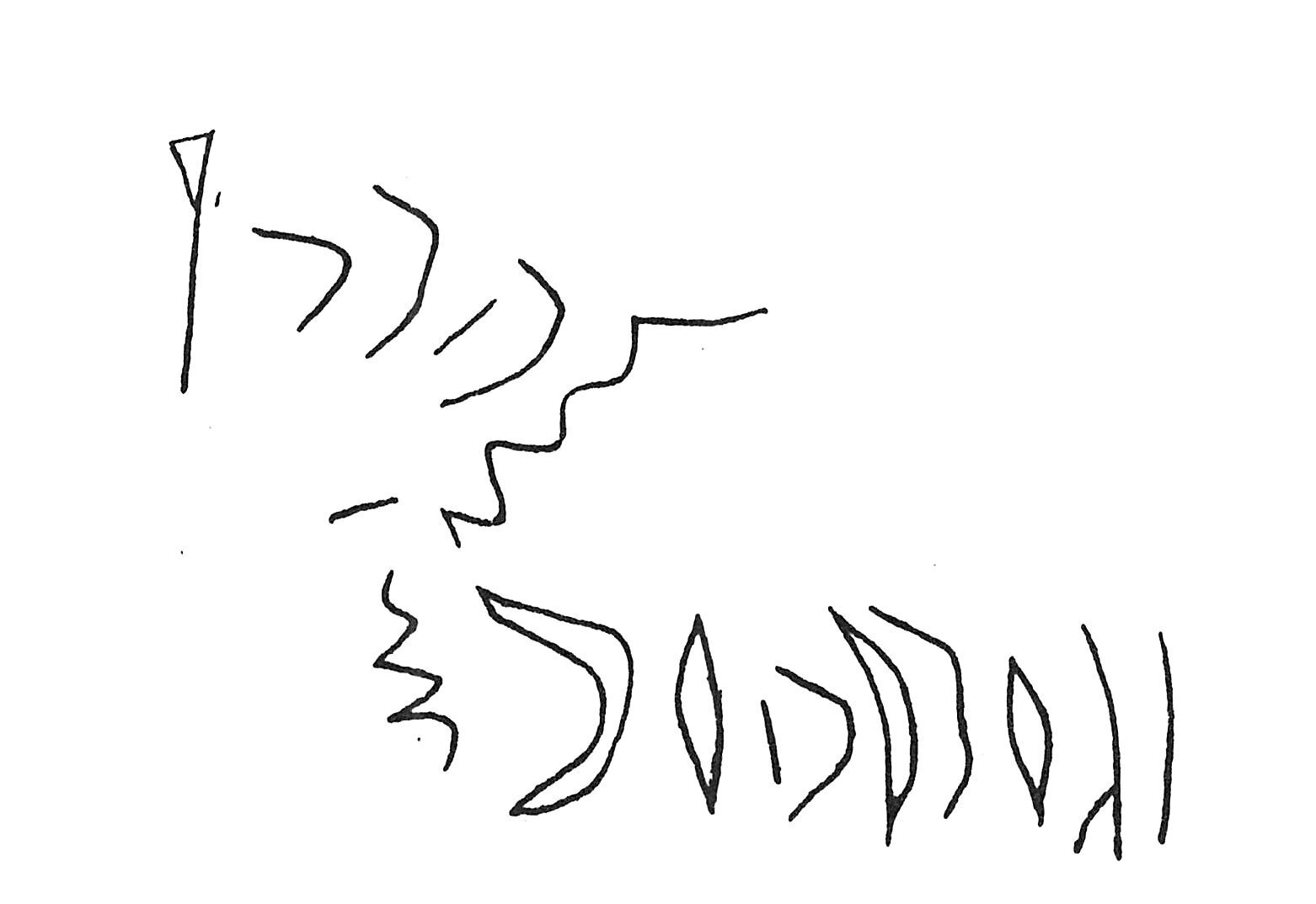 inscription of siglum C 4303
