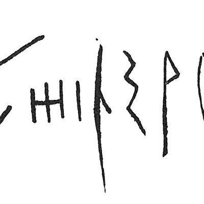 inscription of siglum C 4307