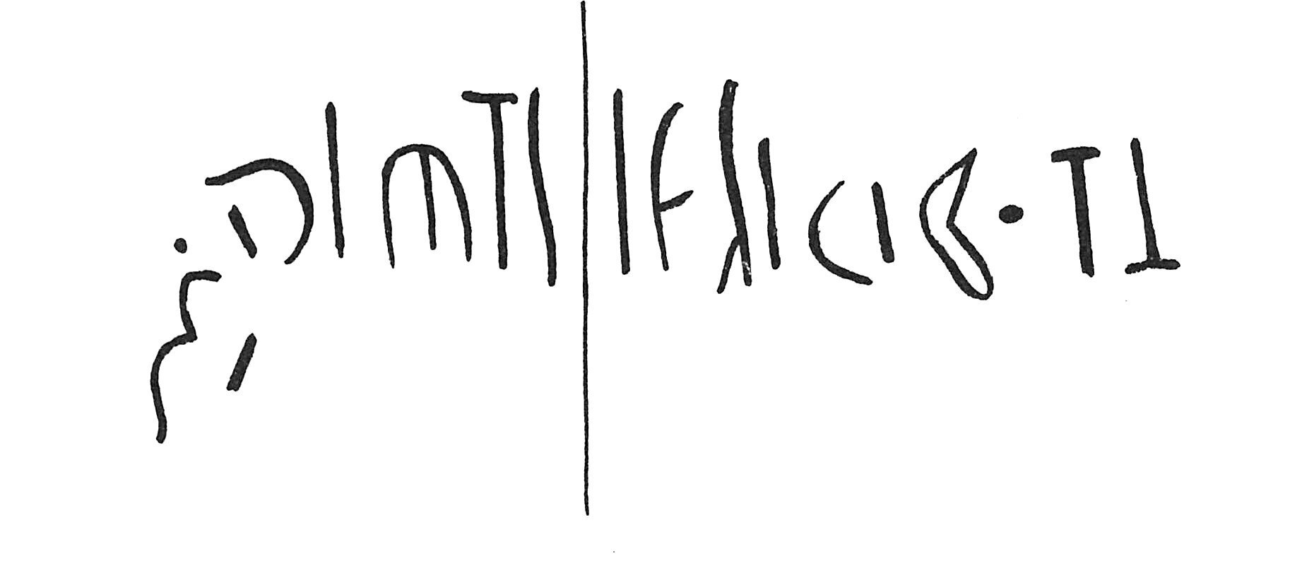 inscription of siglum C 4316