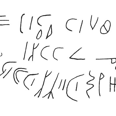 inscription of siglum C 4319
