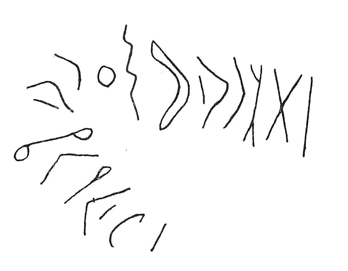 inscription of siglum C 4322