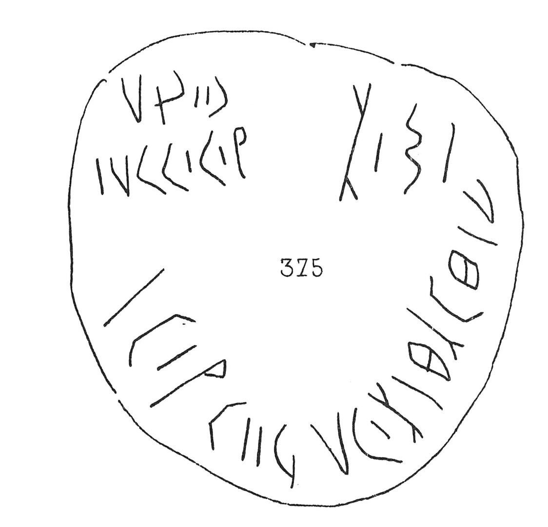 inscription of siglum C 4325