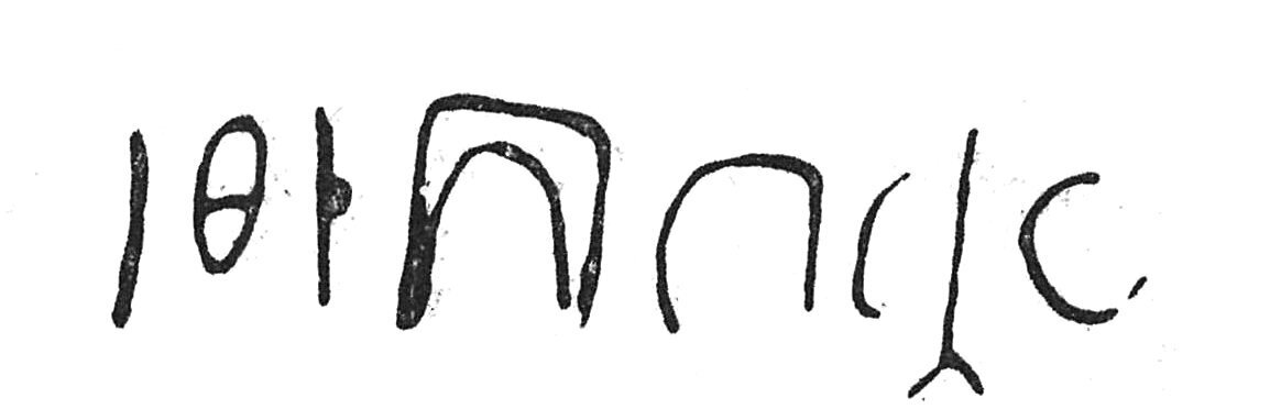 inscription of siglum C 4327