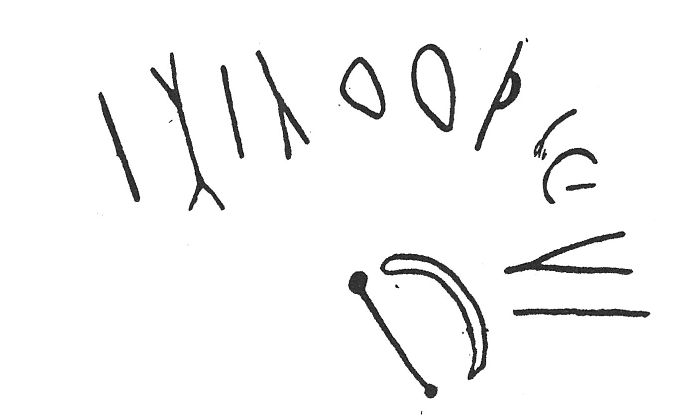 inscription of siglum C 435