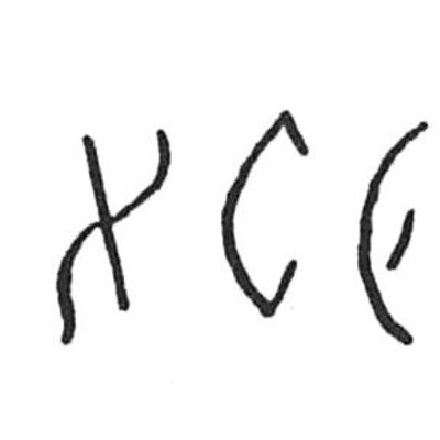 inscription of siglum C 4357