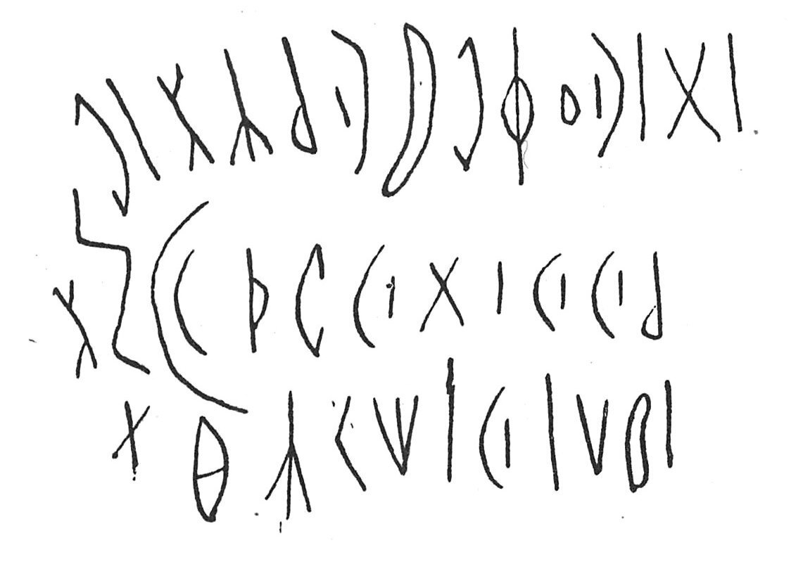inscription of siglum C 4358