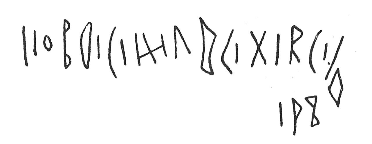 inscription of siglum C 4390