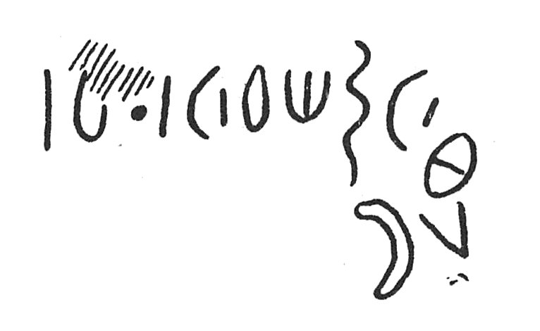 inscription of siglum C 4398