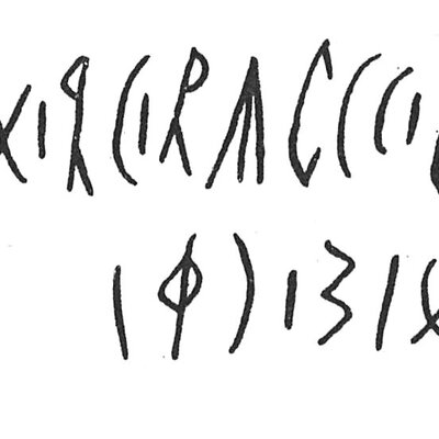 inscription of siglum C 4402