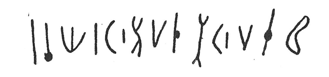 inscription of siglum C 4422