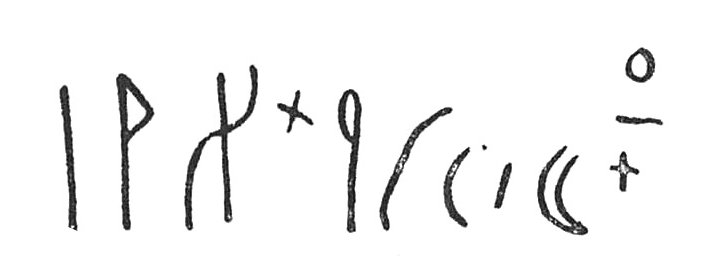inscription of siglum C 4476