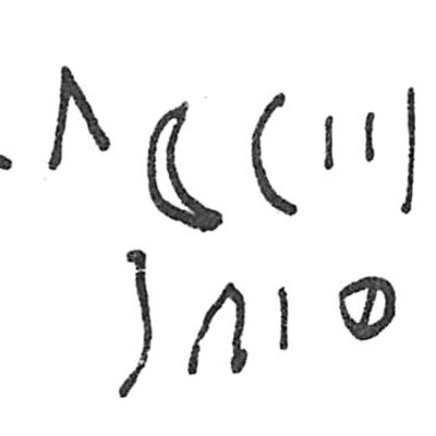 inscription of siglum C 45