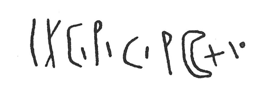 inscription of siglum C 4506