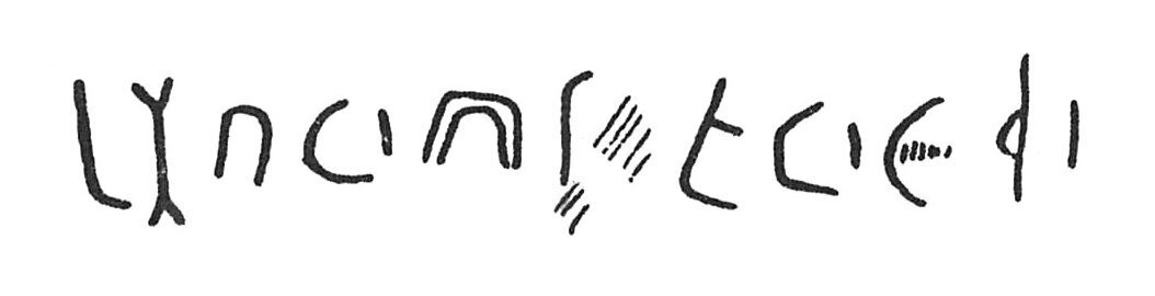 inscription of siglum C 4509