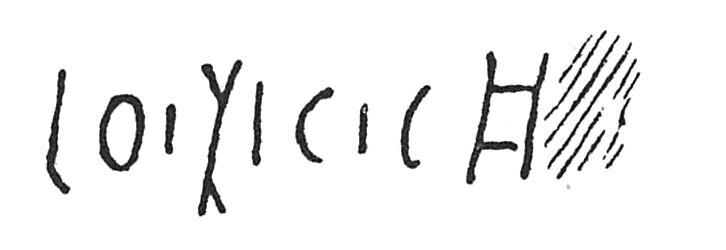 inscription of siglum C 4528