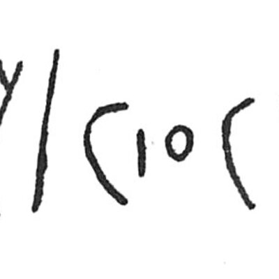 inscription of siglum C 4533