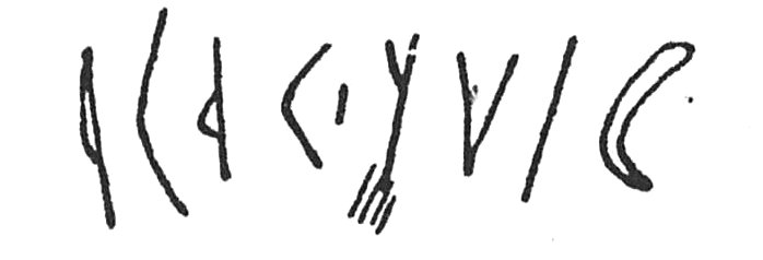 inscription of siglum C 4534