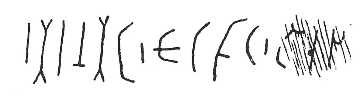 inscription of siglum C 4541