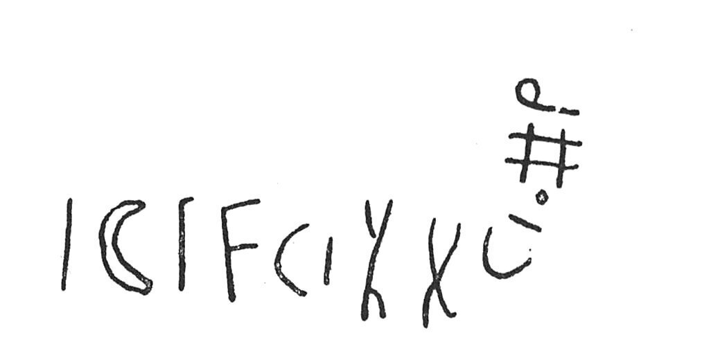 inscription of siglum C 4553