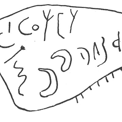 inscription of siglum C 456