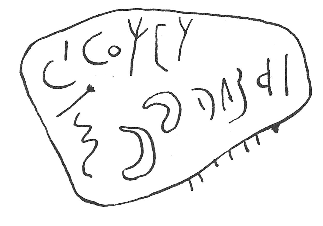 inscription of siglum C 456