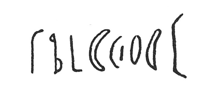 inscription of siglum C 4604