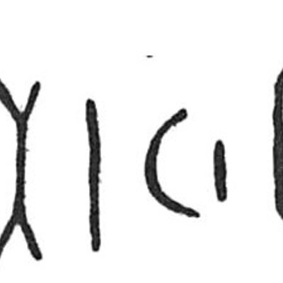 inscription of siglum C 4606