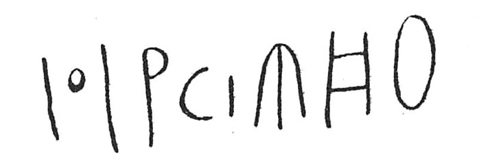 inscription of siglum C 4608