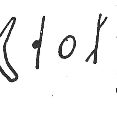 inscription of siglum C 462