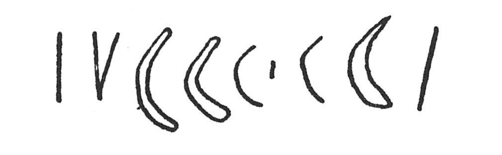 inscription of siglum C 463