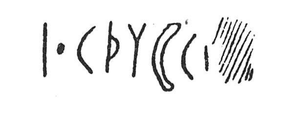 inscription of siglum C 4639