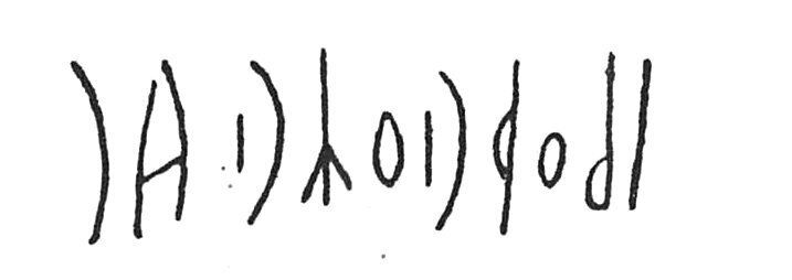 inscription of siglum C 4640